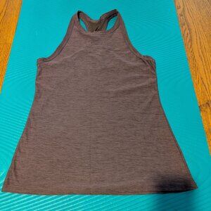 Purple/Mauve High Neck Athletic Tank XS